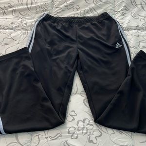 Adidas workout pants, size L.